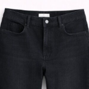 👖 Lane Bryant High-Rise Straight Jeans – Dark Blue (Almost Black) – Size 14